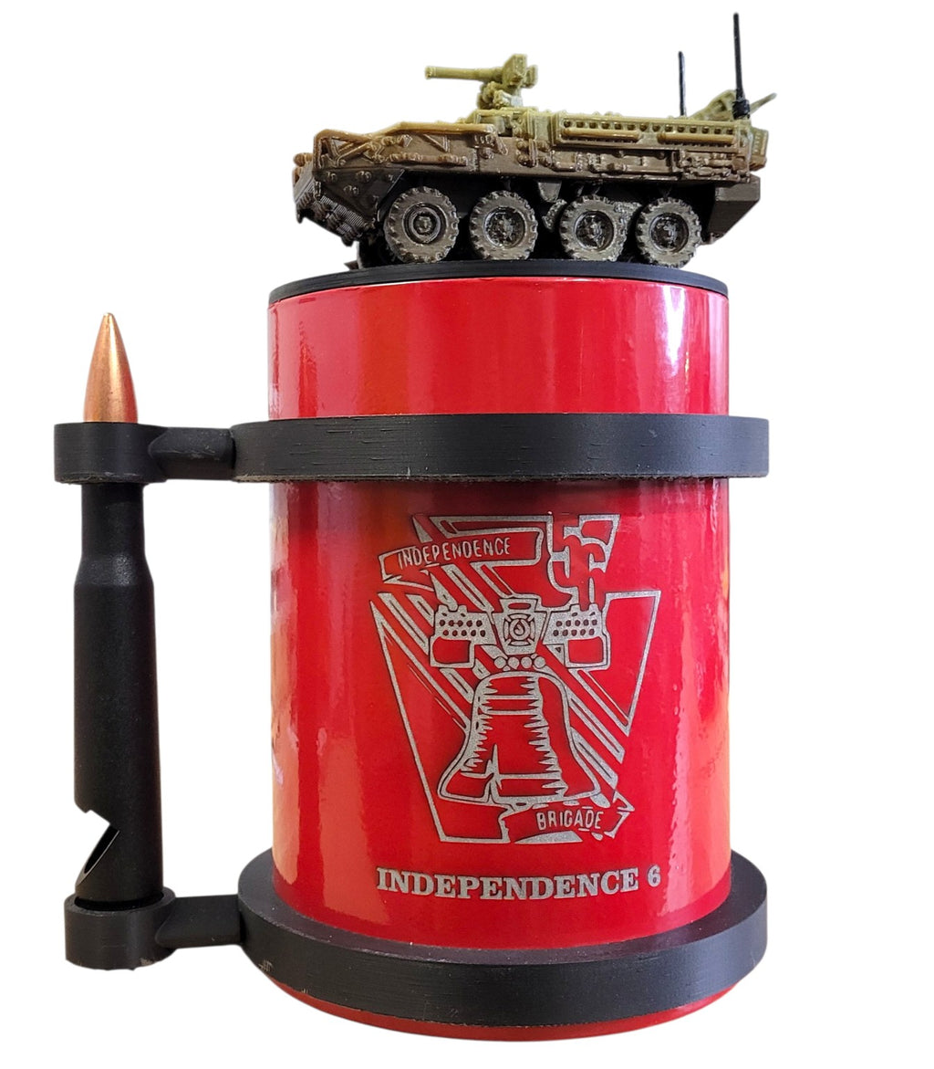 Custom 75mm & 105mm Artillery Casing – Personalized Military Display