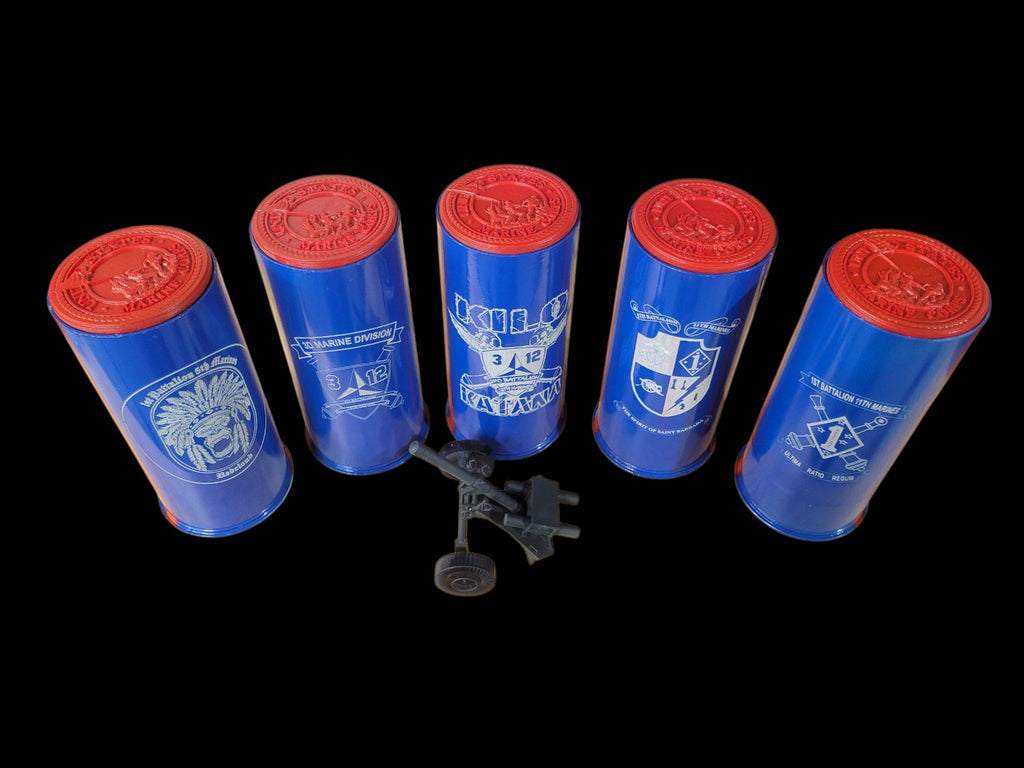 Custom 75mm & 105mm Artillery Casing – Personalized Military Display